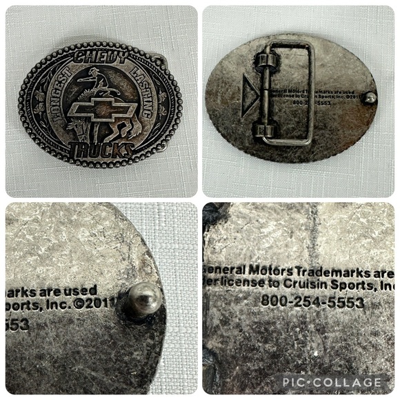 Lot of 10 Buckles Bolo Chevy Bergamot Eagle RJ Motorcycle Brass Works Accurate - Picture 2 of 15